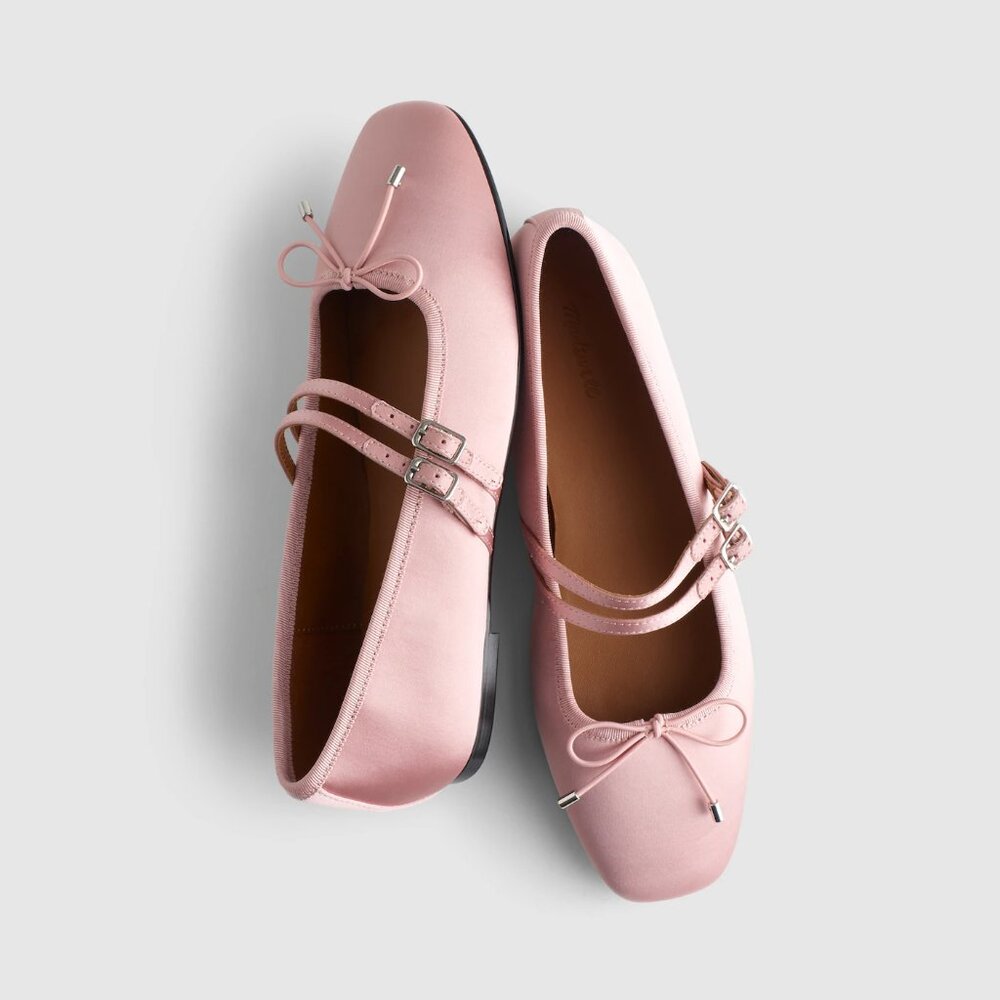 Madewell The Greta Double-Strap Ballet Flat